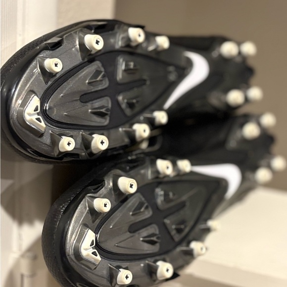 Men's Nike Alpha Pro 2 TD 'Black' Football Cleats Low Cut 719930 010 Size 14 - Picture 9 of 10